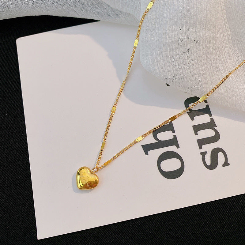 Women's For Korean Simple Personalized Temperament Entry Lux Necklaces