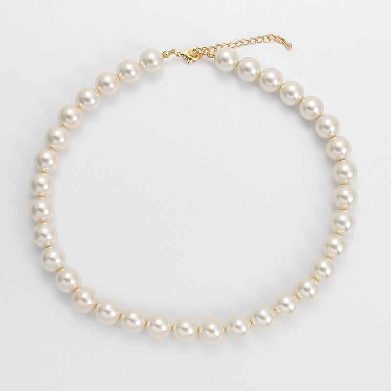 Perfect Circle High-grade Simple Retro Clavicle Necklaces