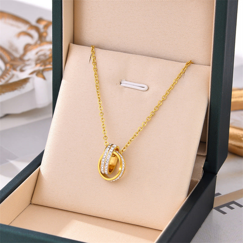 Women's Titanium Steel Ornament Simple Fashion Personality Necklaces