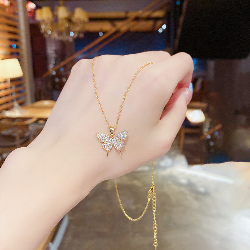 Women's Luxury Titanium Steel For Niche Design Necklaces