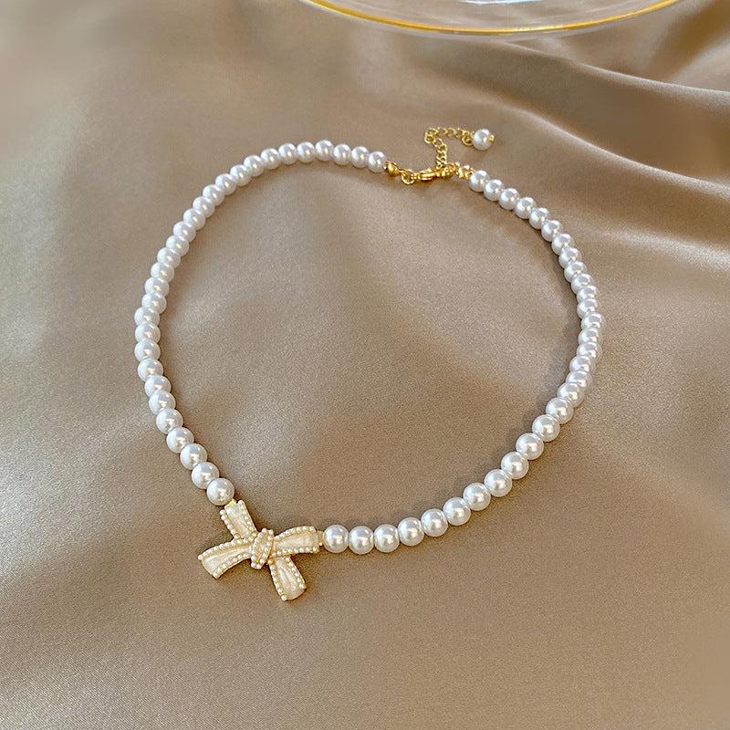Female Niche High-grade Versatile Light Luxury Clavicle Necklaces