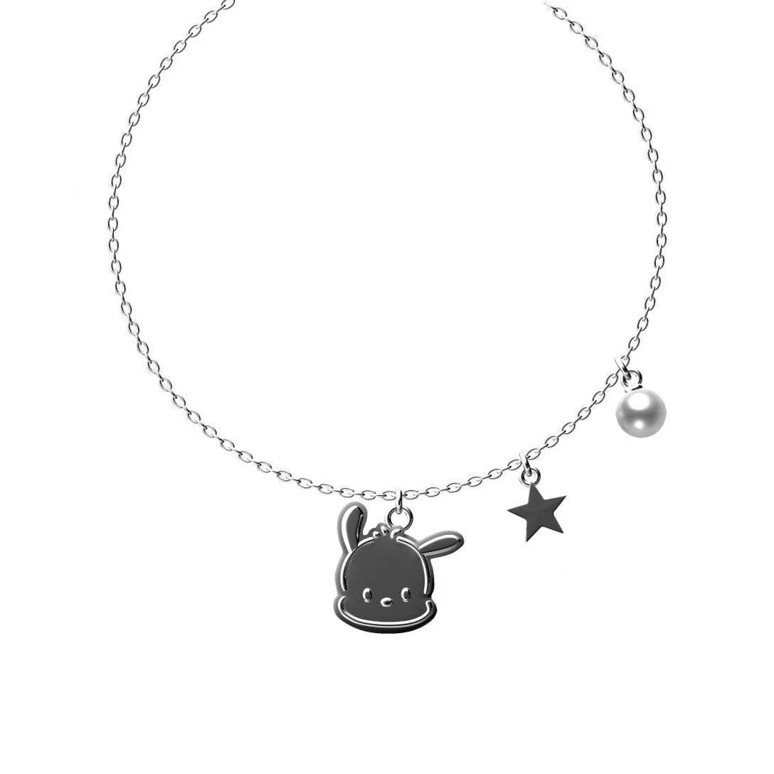 Sweet Cool Pacha Dog Female Cute Stylish Versatile Necklaces