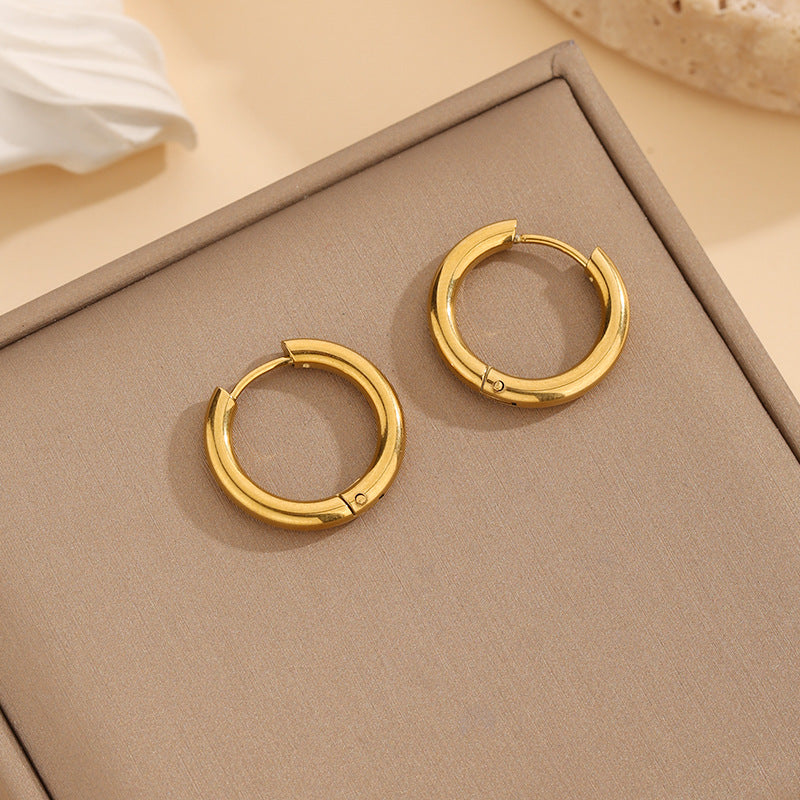 Stitching Titanium Steel Female Asymmetric No Necklaces