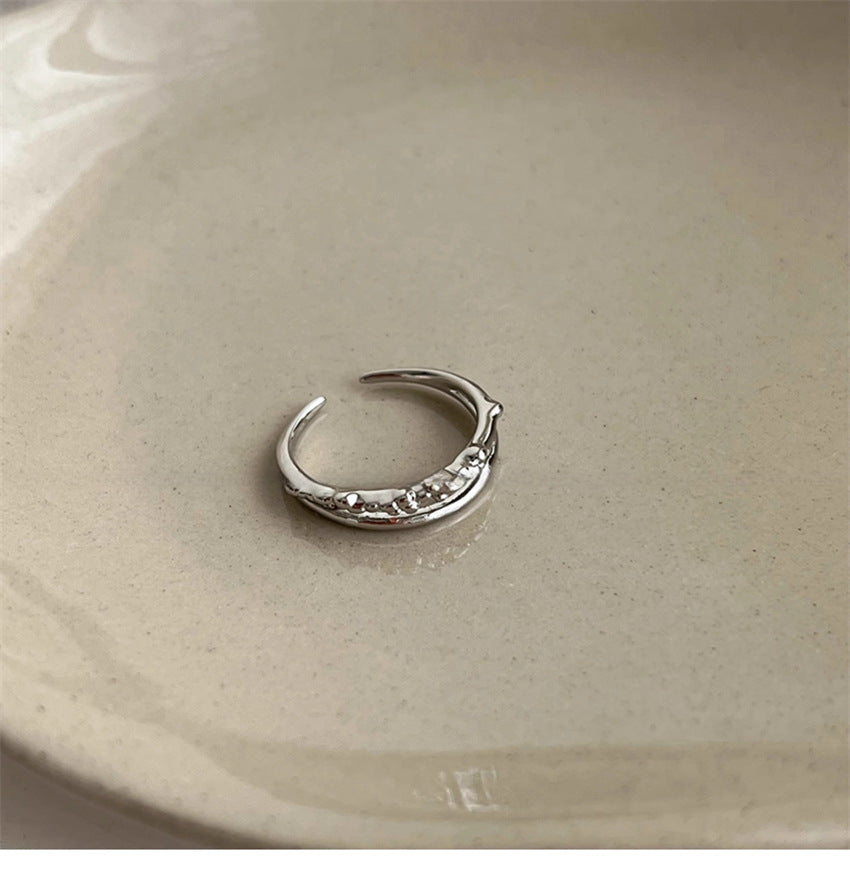 Women's Flower Light Luxury Texture Gentle Small Rings