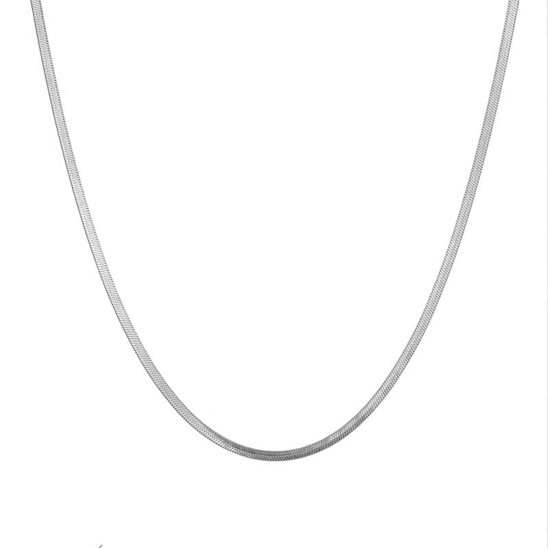 Women's Gold Titanium Steel Choker Minority Twin Hemp Flowers Necklaces