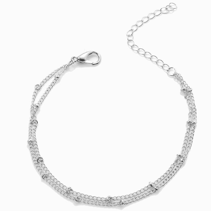 Women's Chain Elegant Jewelry Refined Simple Copper Bracelets