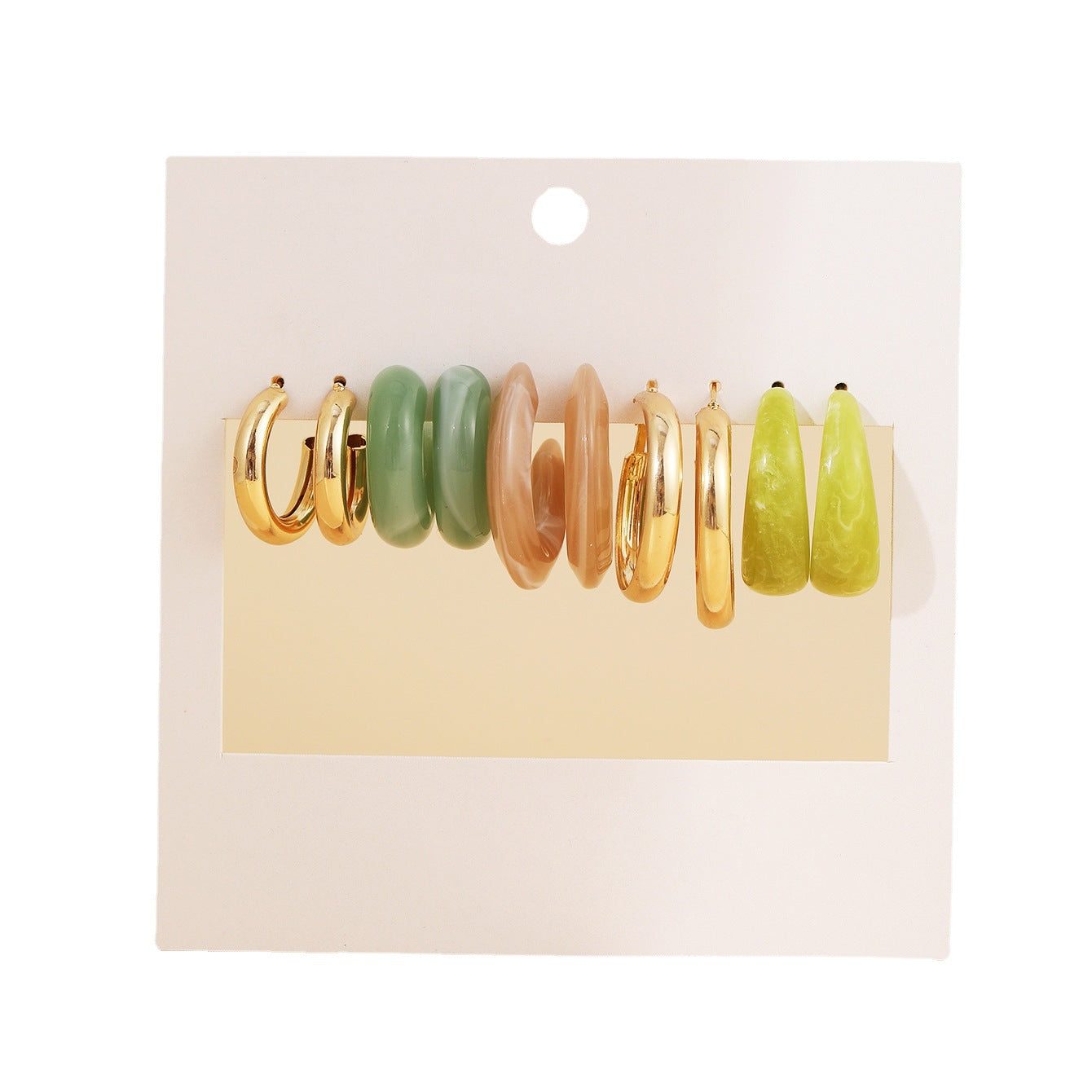 Women's Of Creative Simple Acrylic Retro Temperament Earrings