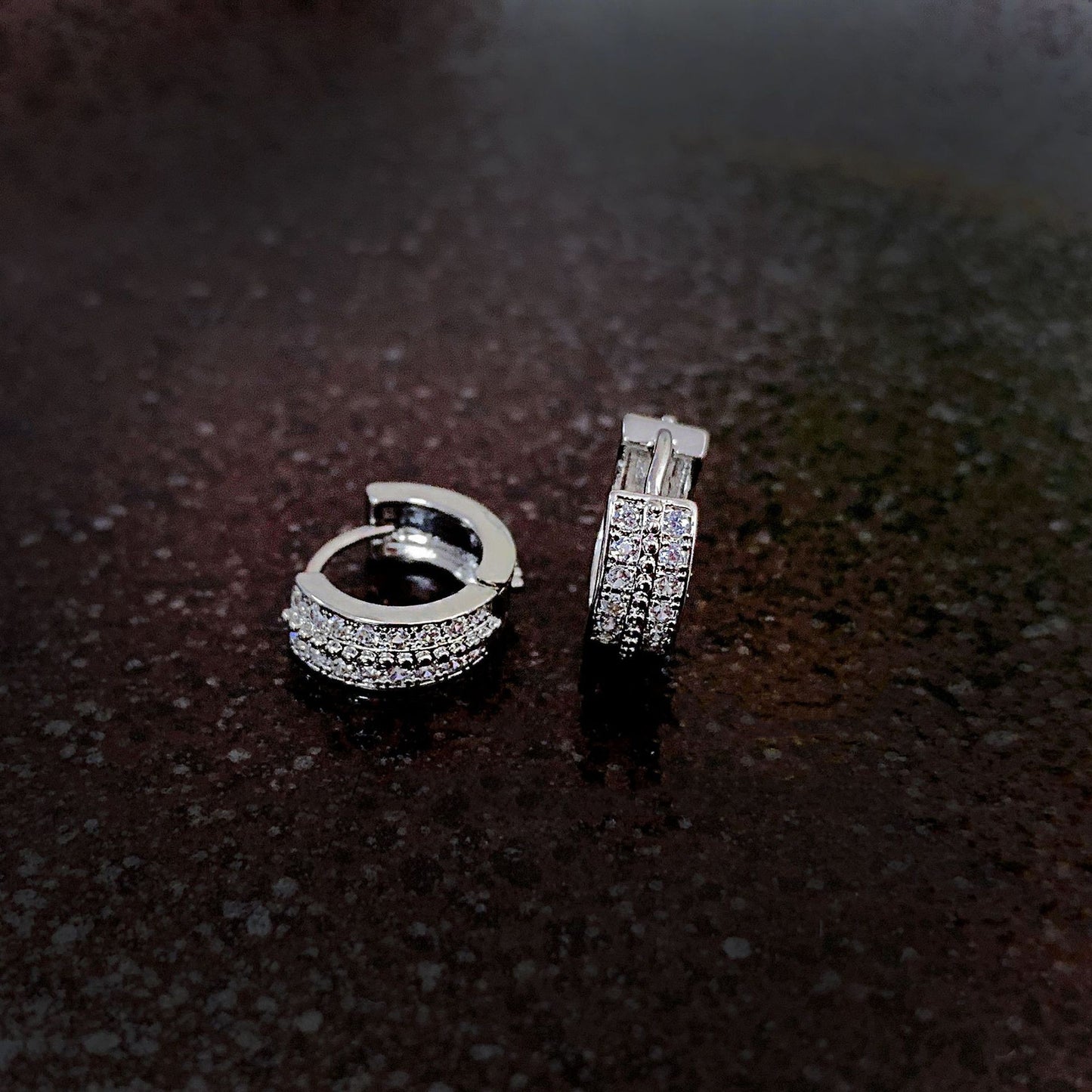 Circle Niche Design High-grade Cold Style Earrings