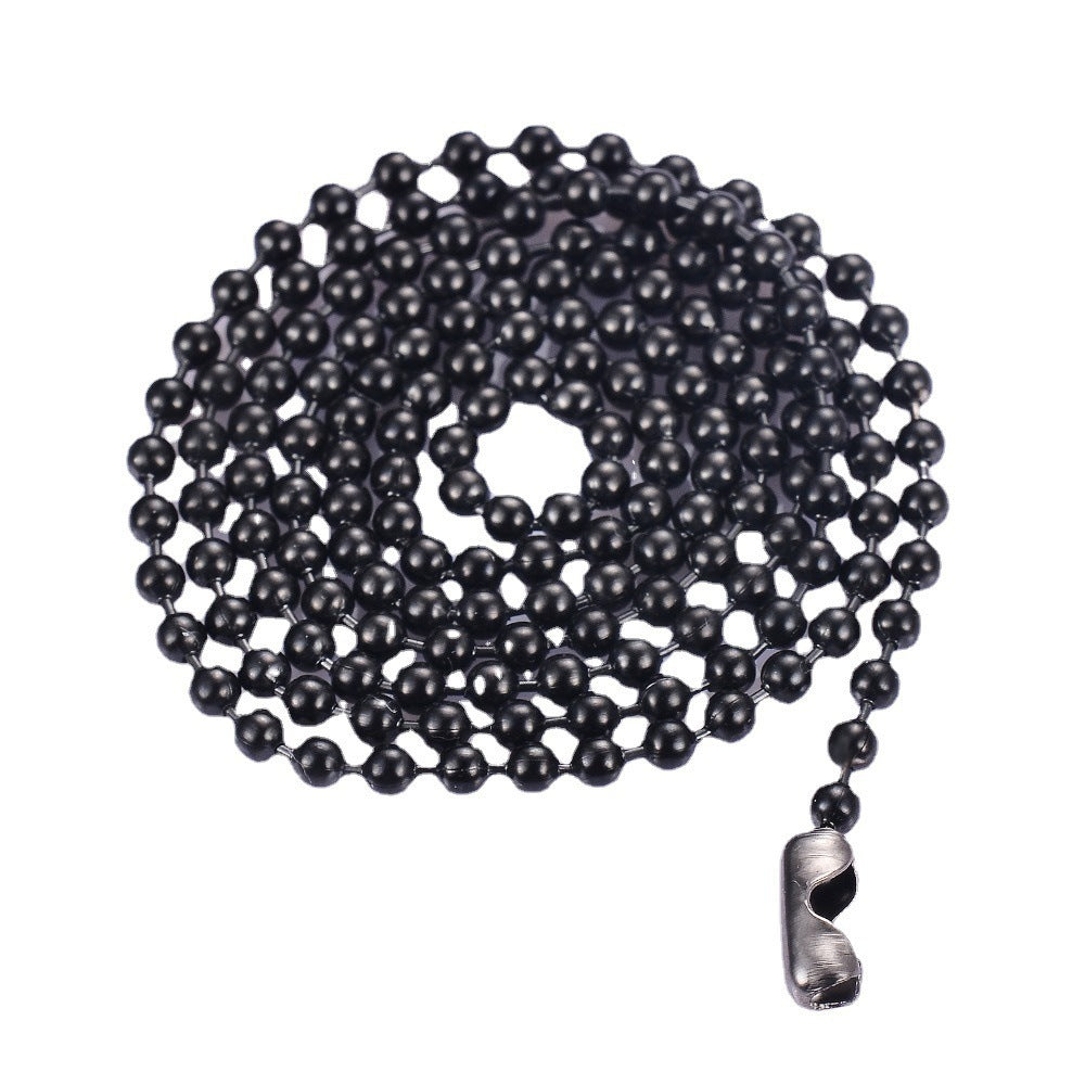 Source Stainless Steel Ball Bead Chain Necklace