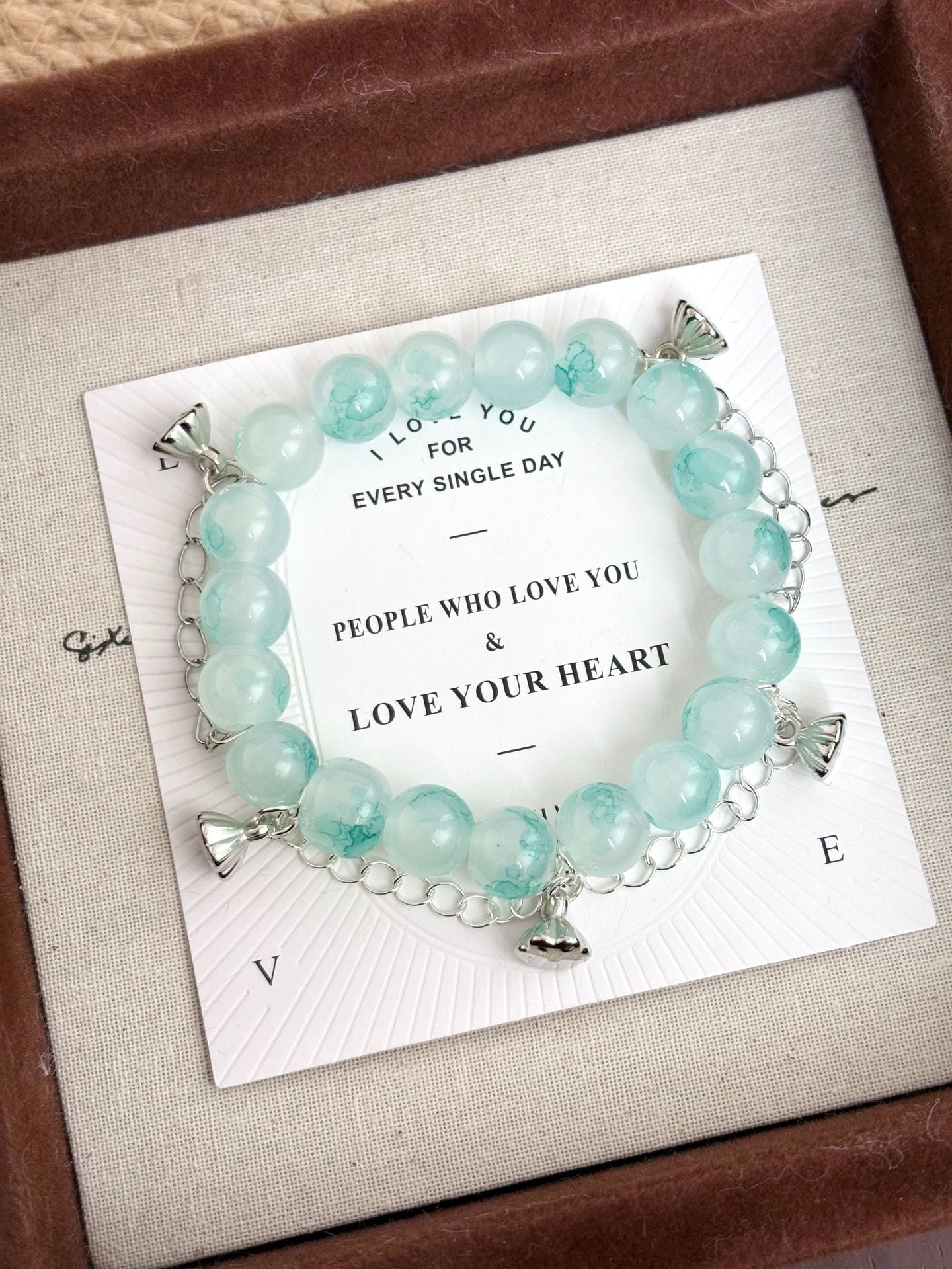 Bamboo Joint Summer Beaded Butterfly Half Bracelet