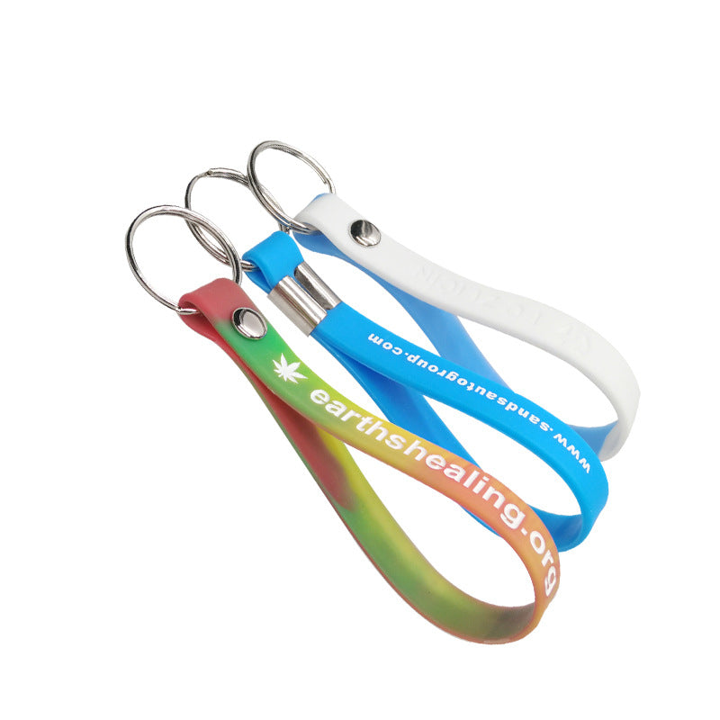 Silicone Stall Rubber Car Key Hand Bracelet