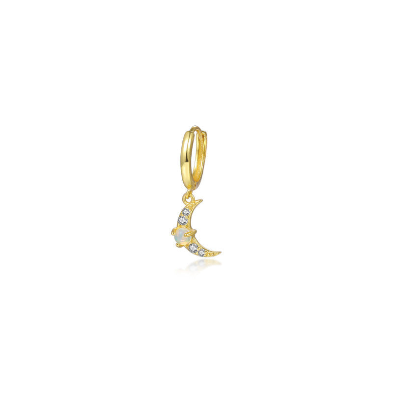 Star Moon Female Niche High Sense Earrings