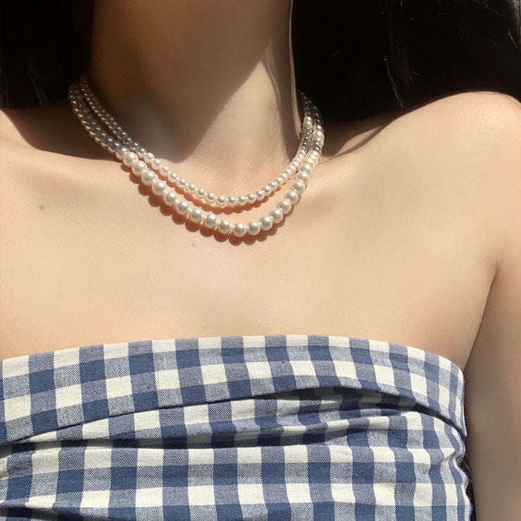 High-grade French Pearl Luxury Niche Design Necklaces