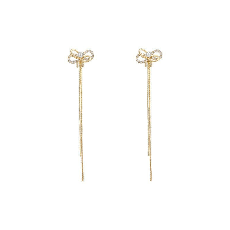 Women's Bow Simple Long One Style For Rings