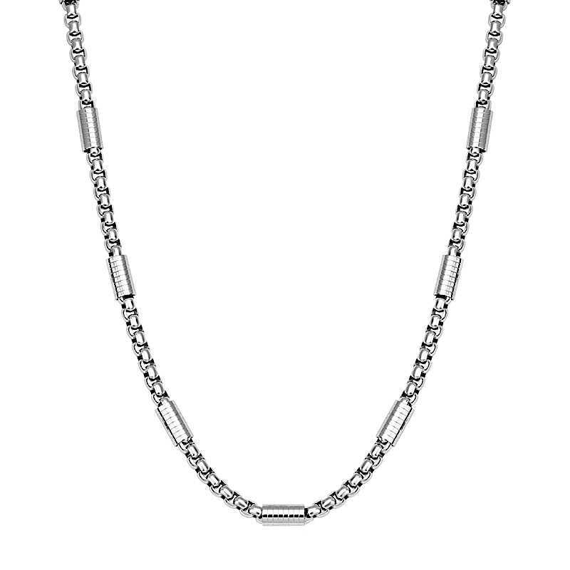 Men's Titanium Steel Fashionable Basic Style Simple Good Texture Personality Necklaces