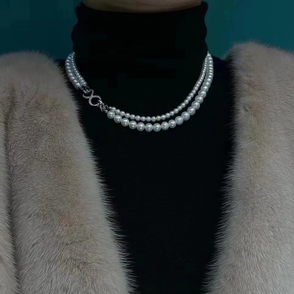 Horoscope Buckle Four Sweater Chain Shell Necklaces
