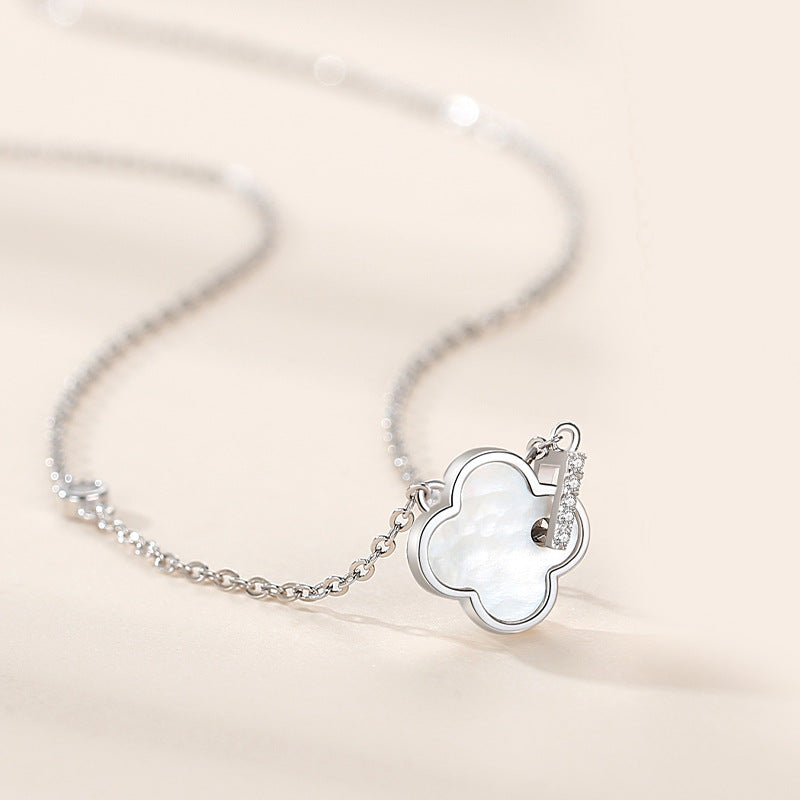 Women's Sier Niche Design Fritillary Versatile Necklaces