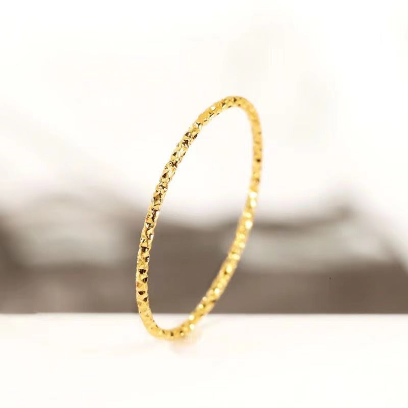 Women's Fashion Carven Design Flash Thin Knuckle Rings