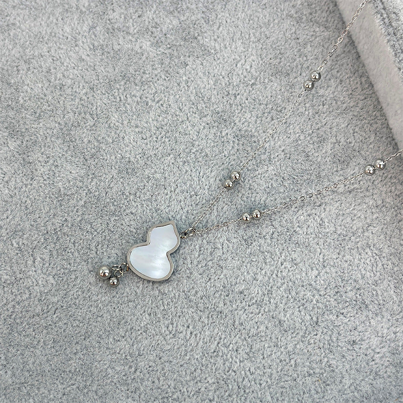 Gourd Tassel Fashion Titanium Steel No Fading Clavicle Necklaces