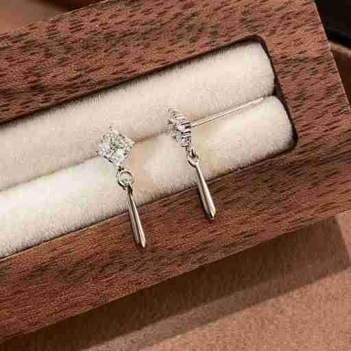 Rhinestone Water Drop Minority Design Simple Elegant Everyday Joker Commuting Earrings