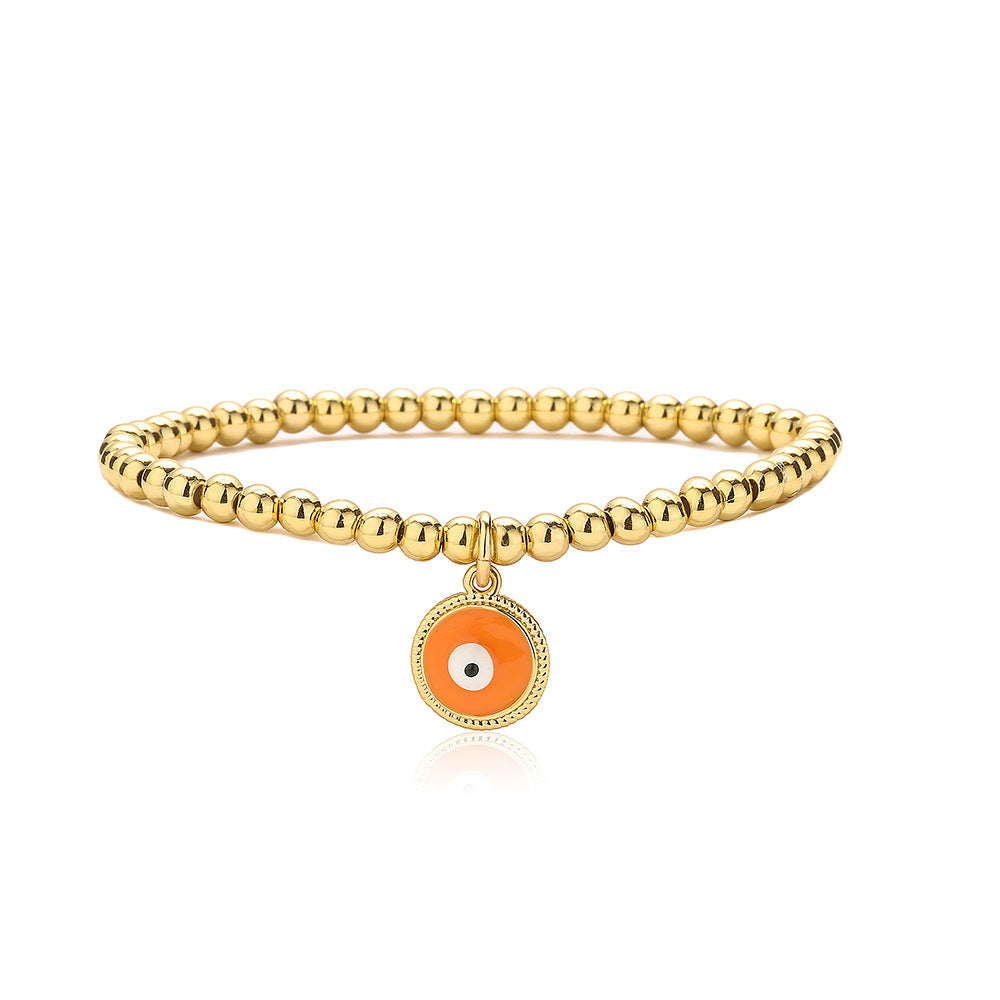 Women's Australian Bronze Gold-plated Drop Oil Devil's Bracelets