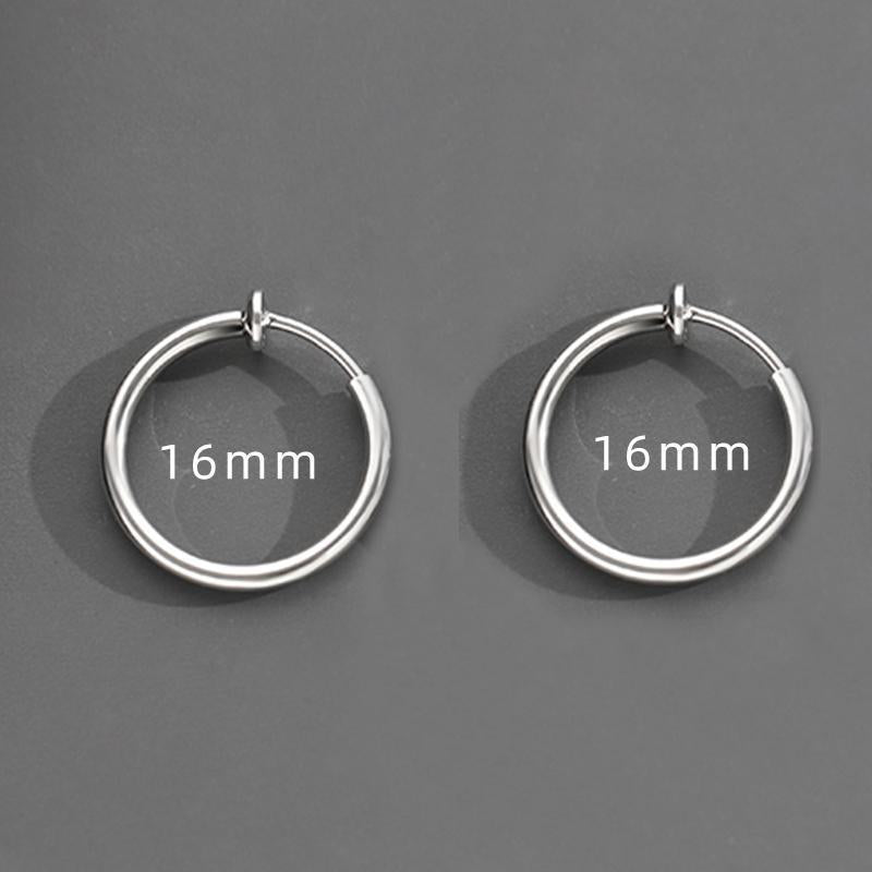 Men's Ear Clip No Pierced Personalized Trendy Single Simple Rings