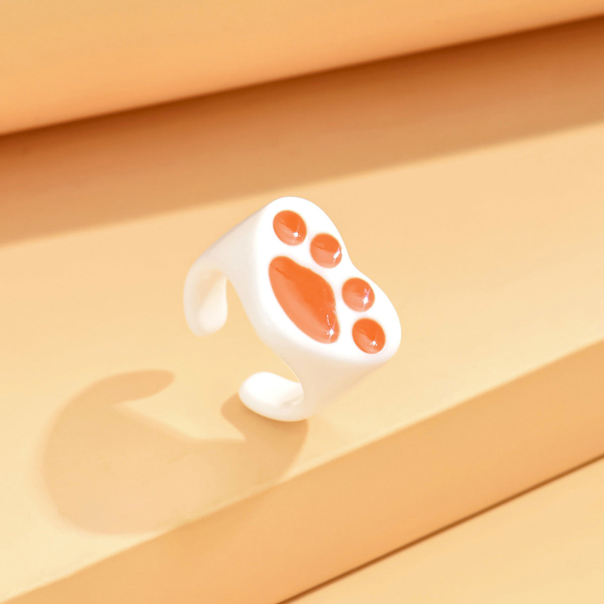 Monster Black Cat Female Dopamine Big Eyes Couple Little Finger Ring