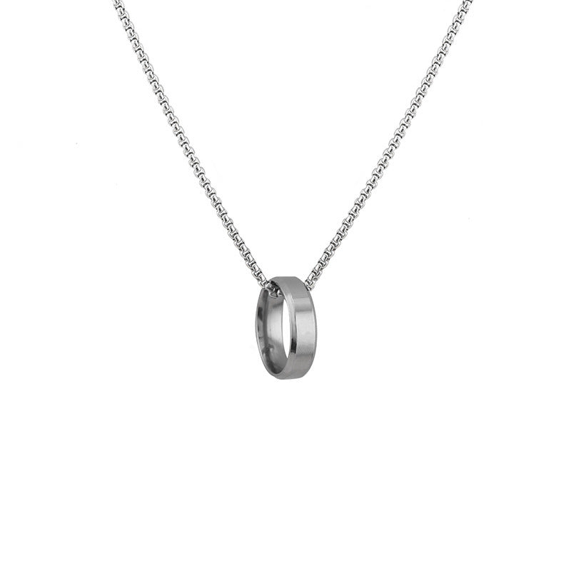 Women's Titanium Steel For Trendy Hip Hop Necklaces
