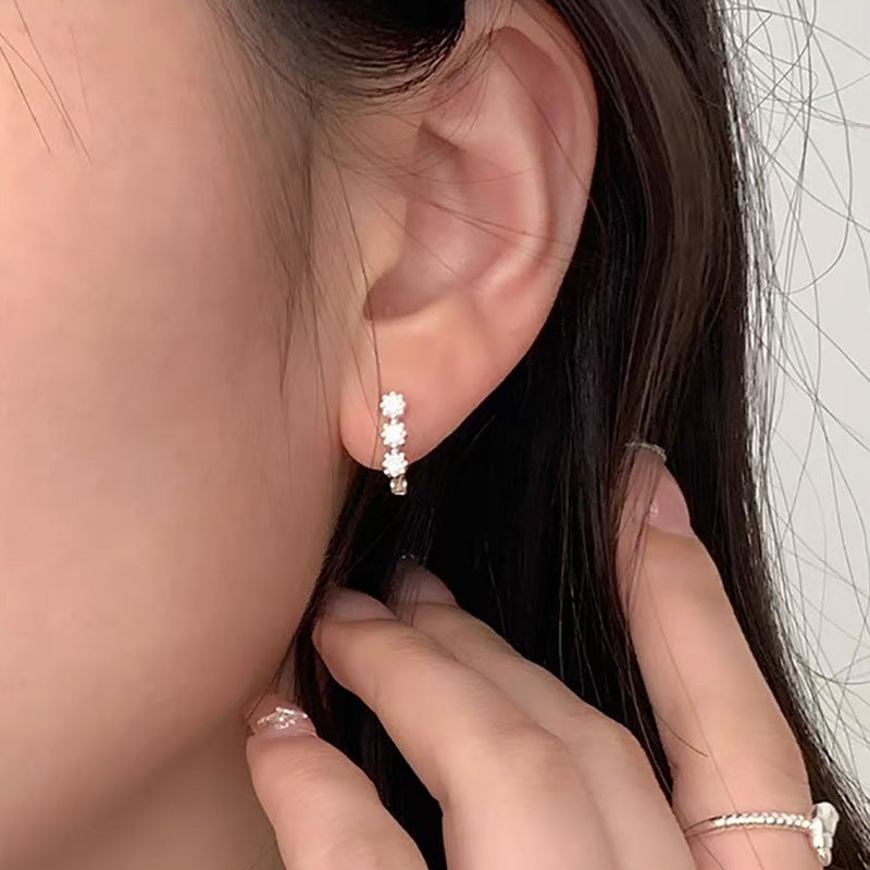 Circle Niche Design High-grade Cold Style Earrings