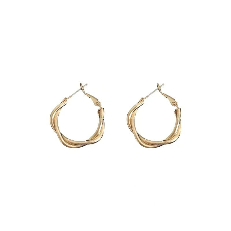 Women's Twist Elegant High Sense Trendy Niche Earrings