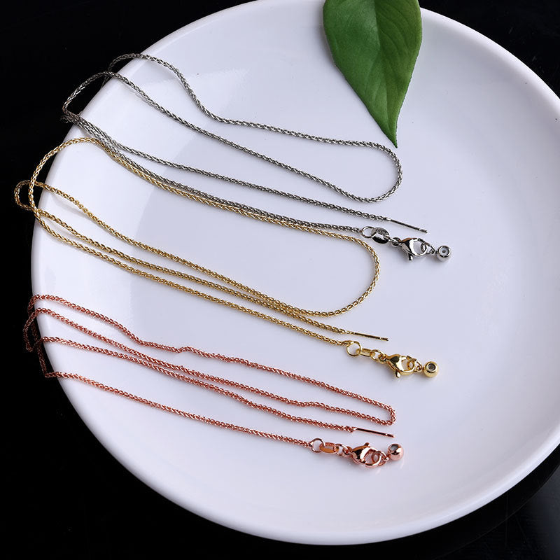 Adjustable Circumference Chain Ball Plunger Box Return Pattern Chopin Necklace