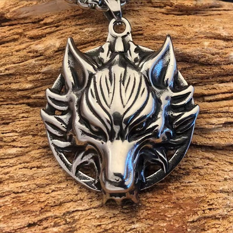 Men's Shape Domineering Personalized Punk Trendy Totem Necklaces
