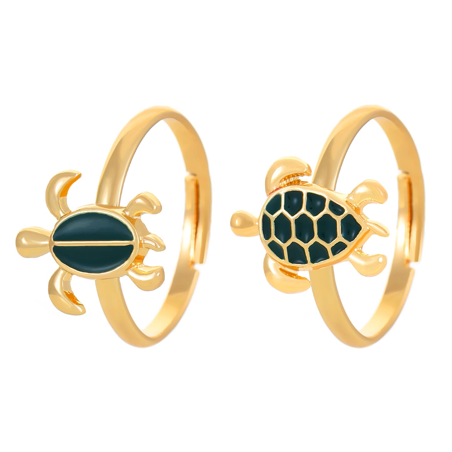Women's Ocean Vacation Style Vintage Suit Bohemian Rings