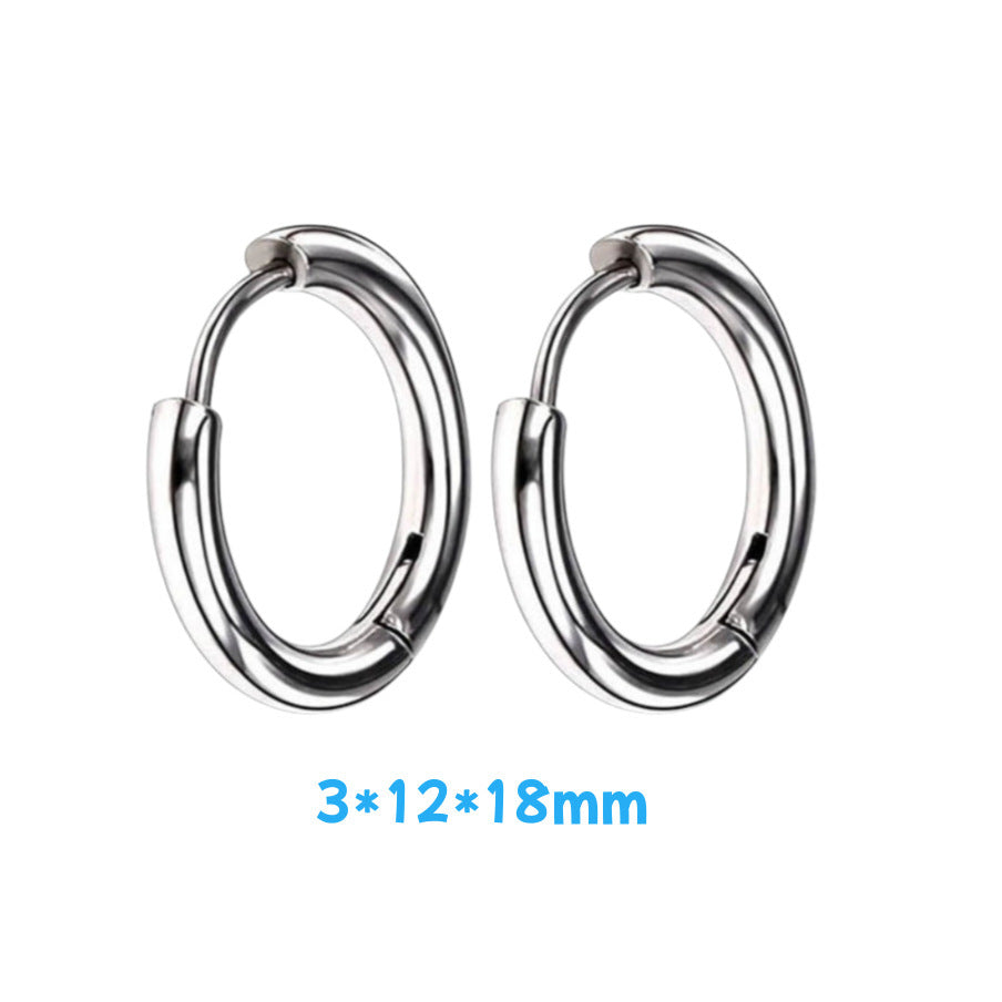 Women's Hot High-grade Gray Black Love Personality Affordable Luxury Earrings