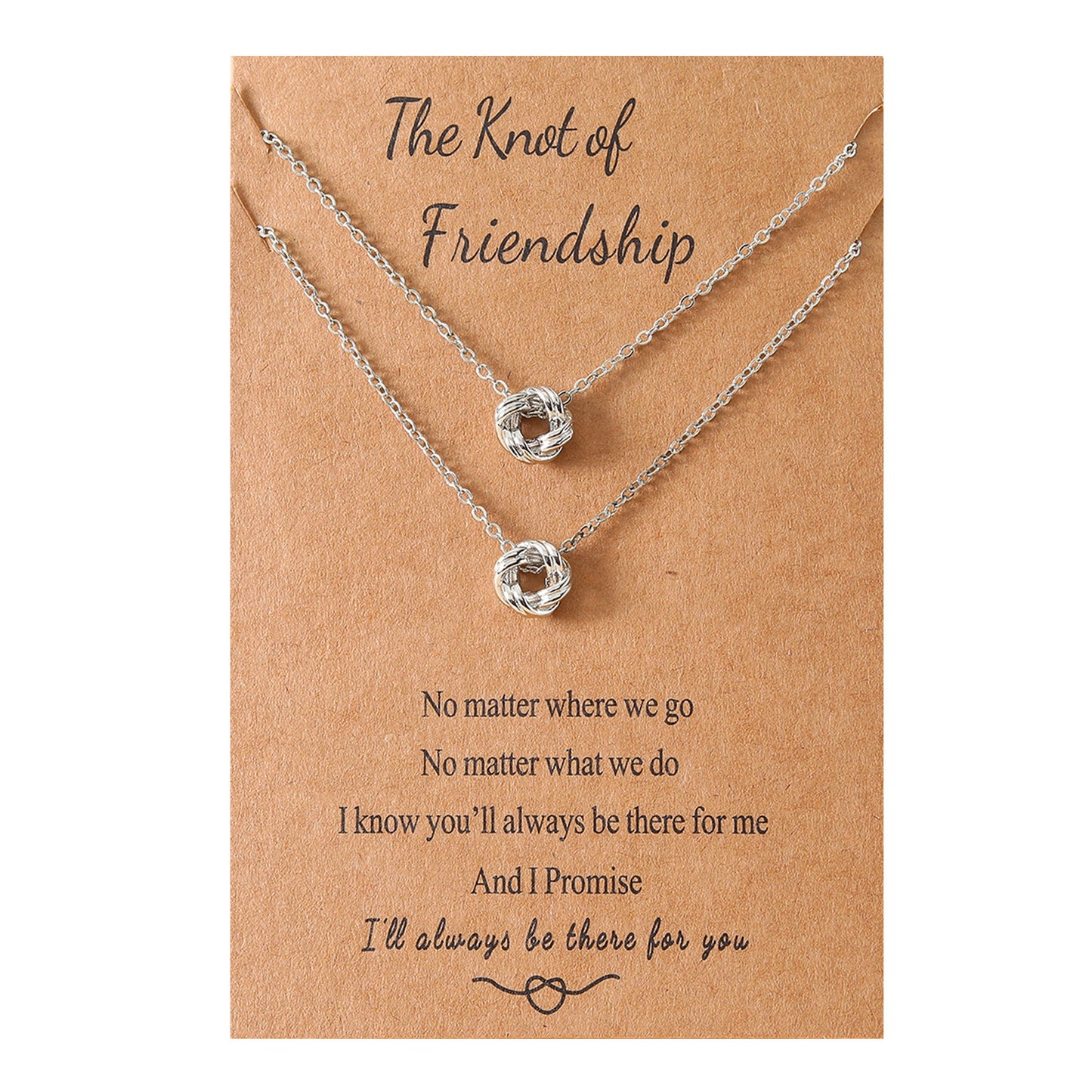 Ornament Personality Friendship Buckle Card Good Necklaces