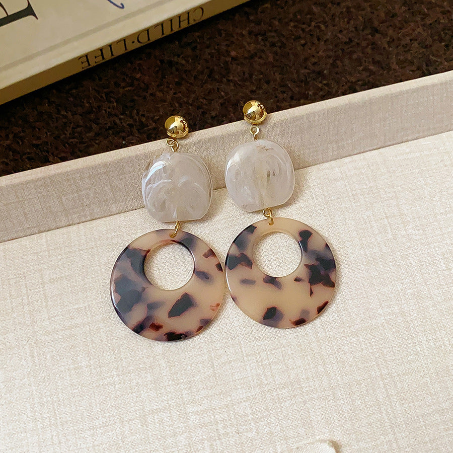 Women's Print Lovely Geometric Trendy Personality Light Luxury Earrings