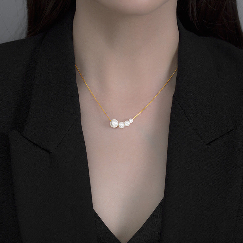 Female Light Luxury Minority Clavicle Chain Necklaces