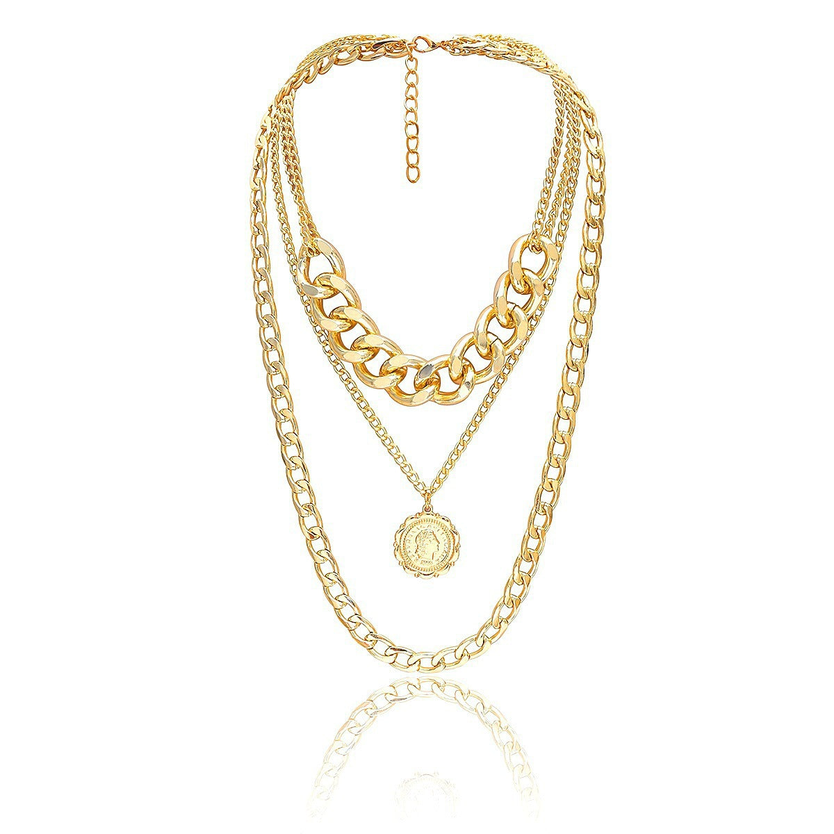 Women's Ornament Exaggerated Personalized Chain Sweater Simple Necklaces