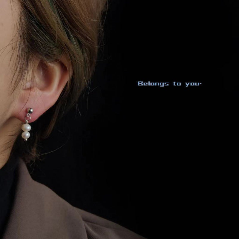 Trendy Female Exaggerated Temperamental Light Luxury Earrings