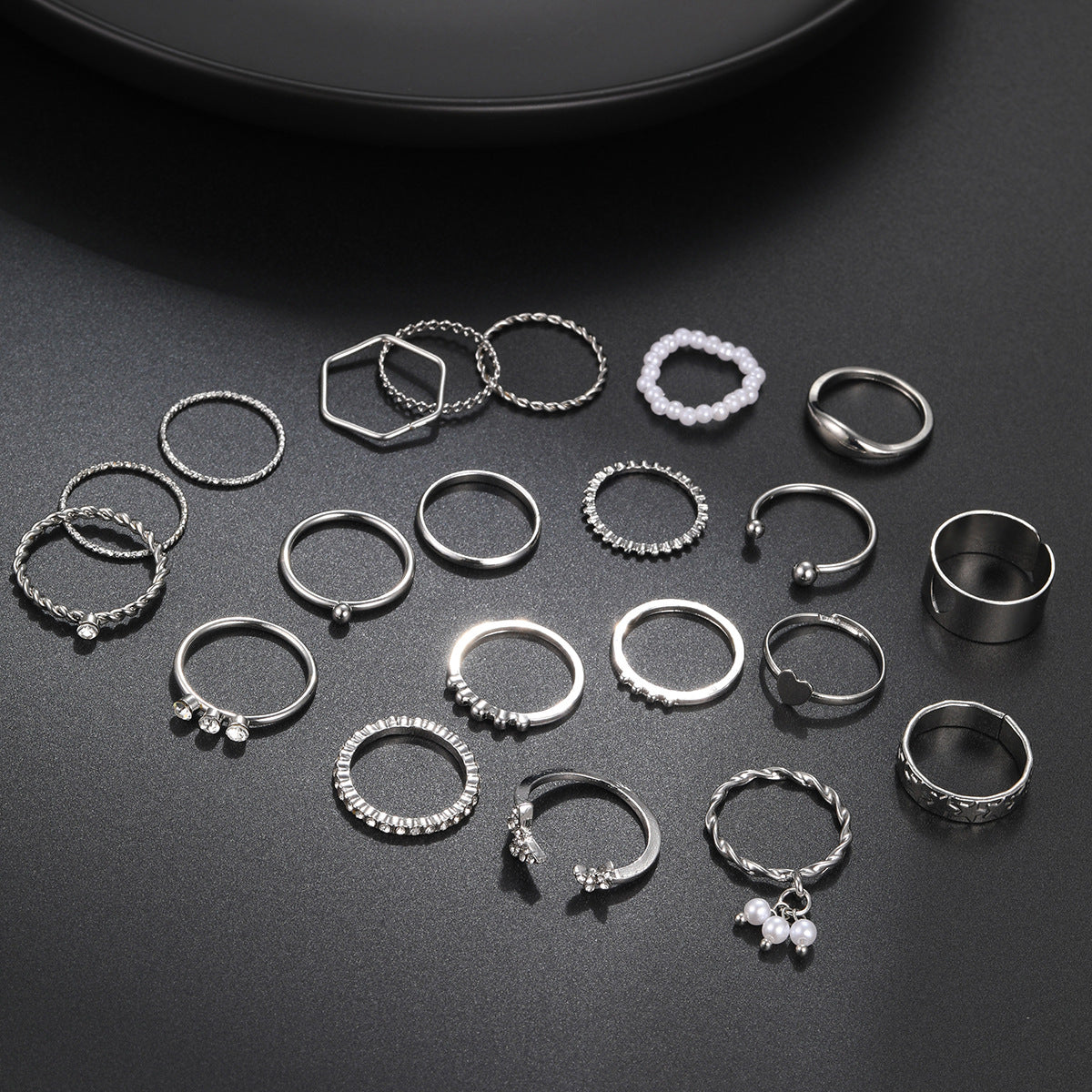 Heart With Opening More Than Knuckle Rings