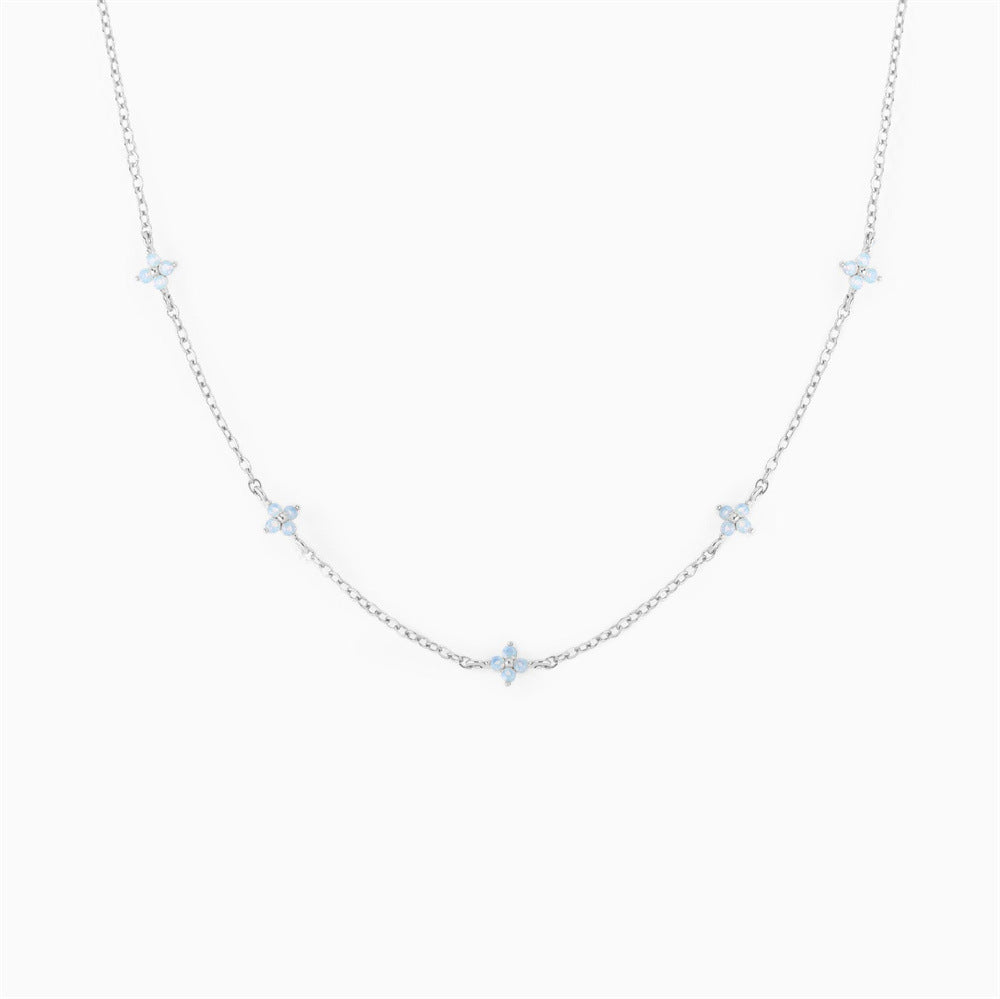 Flower Summer Female Crane Simple Exquisite Classic Necklaces