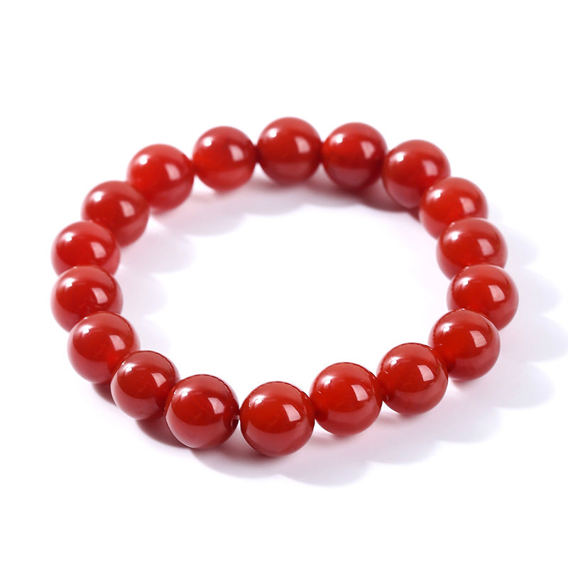 Optimized Second Generation Carnelian Jade Agate Couple Bracelet