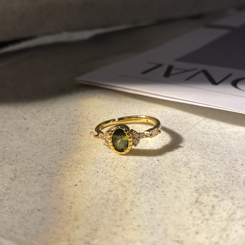 Female Simple Stylish Personality Vintage Accessories Rings