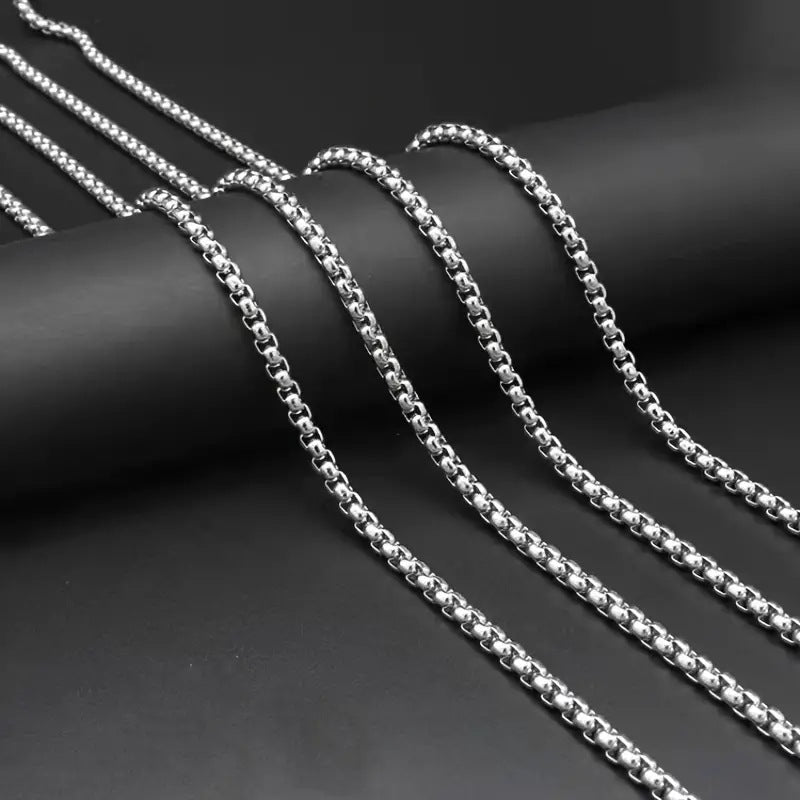 Ornament Simple Clavicle Chain Gold Curb Necklaces
