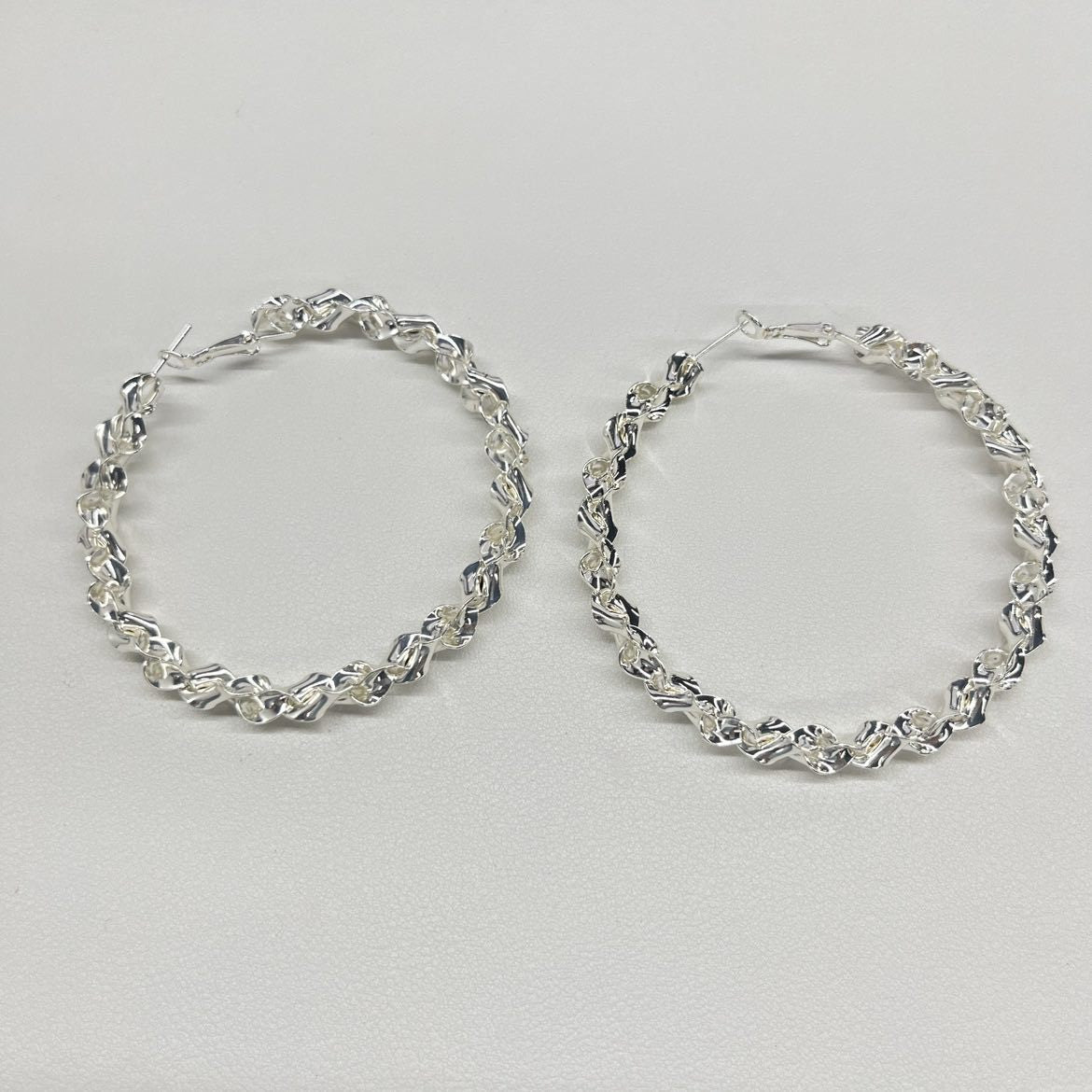 Women's Wind Irregular Twisted Ear Unique High Sense Earrings