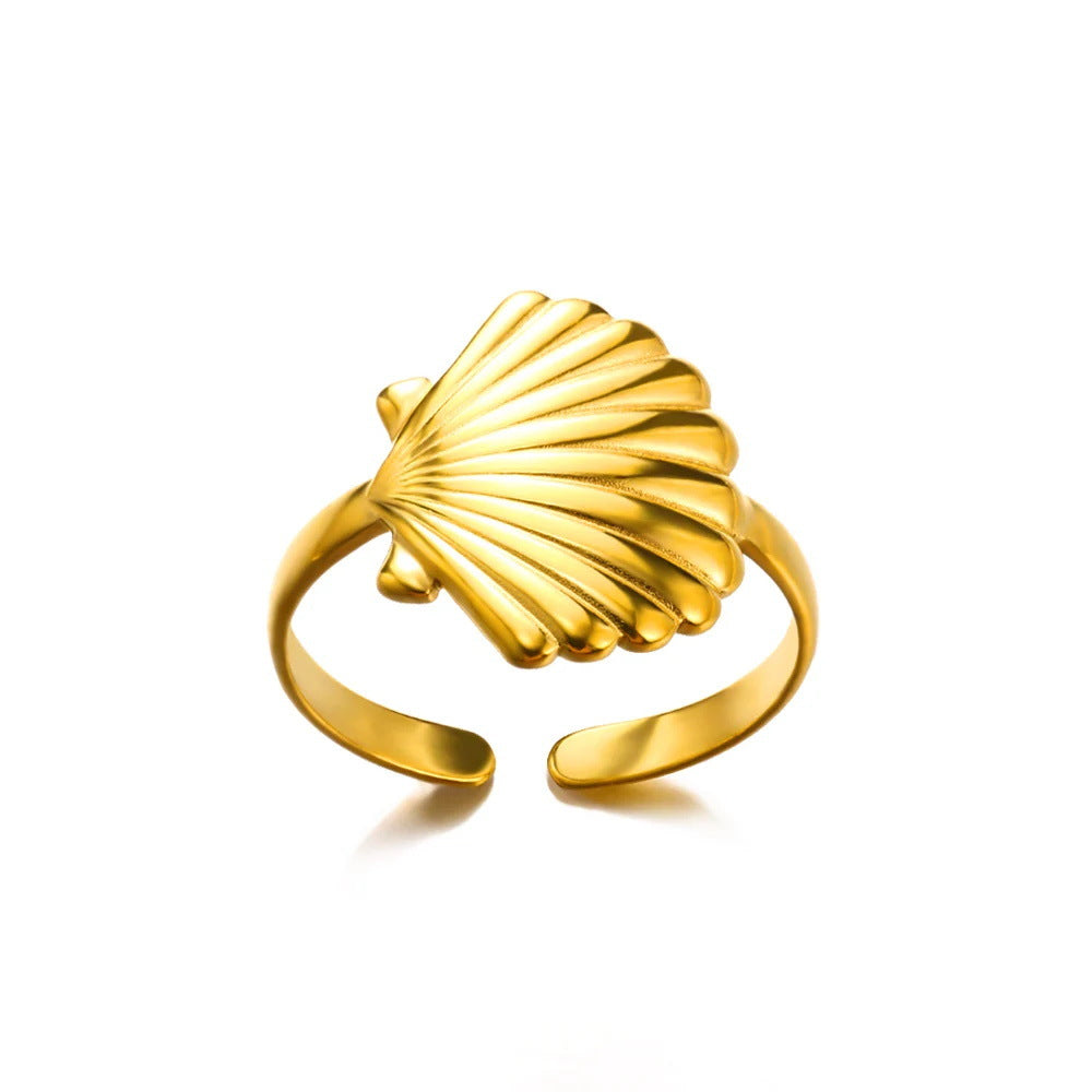 Women's Ocean Beach Series Shell Starfish For Rings