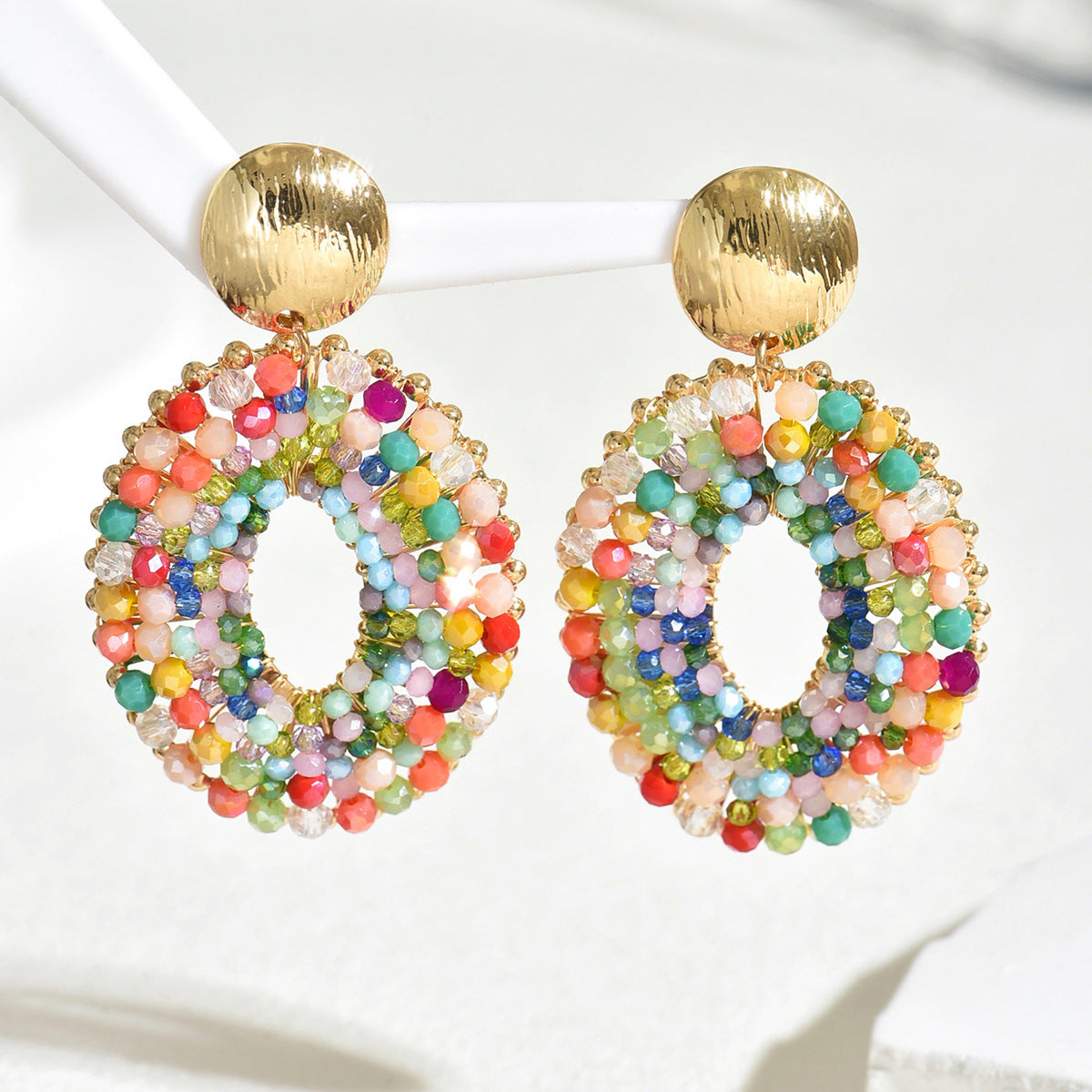 Women's Colorful Crystal Retro Affordable Luxury High-grade Rings