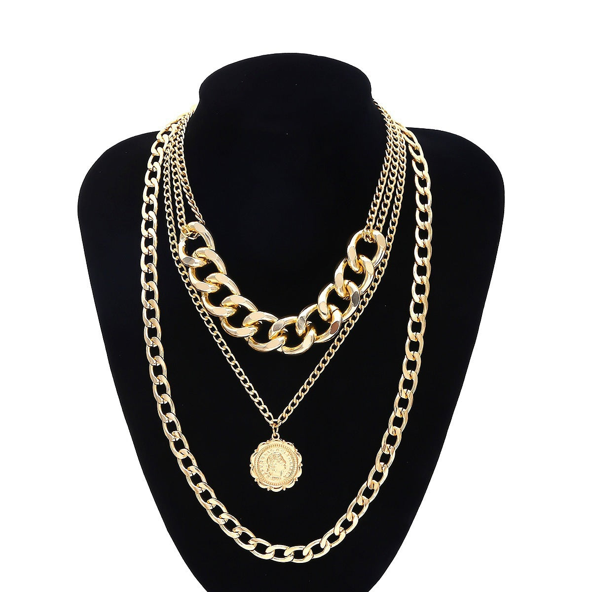 Women's Ornament Exaggerated Personalized Chain Sweater Simple Necklaces