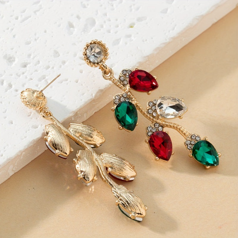 Women's Super Fairy Fashion Rhinestone High-grade For Earrings