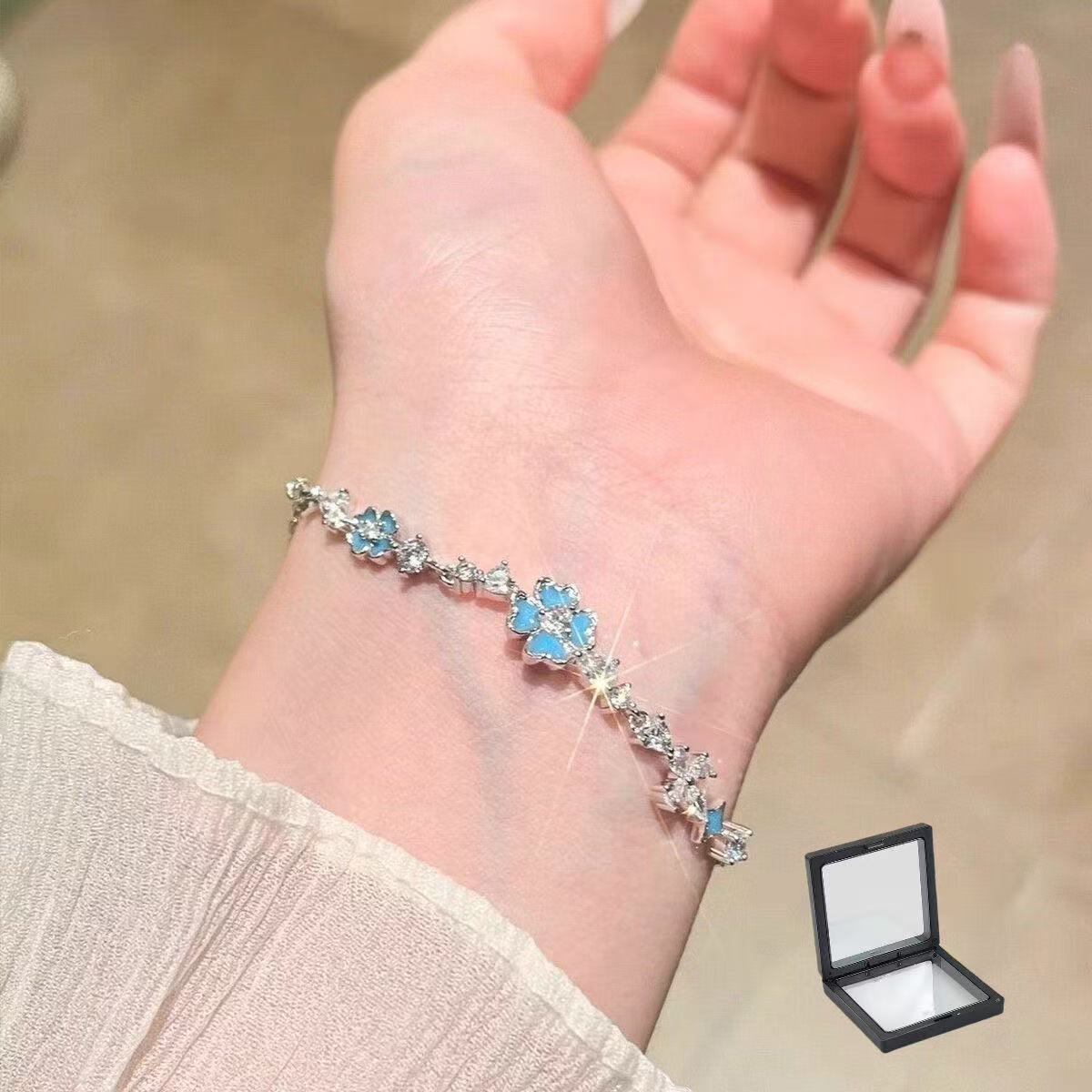 Female Light Luxury Minority Design Luminous Enamel Bracelet
